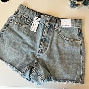NWT Topshop mom shorts